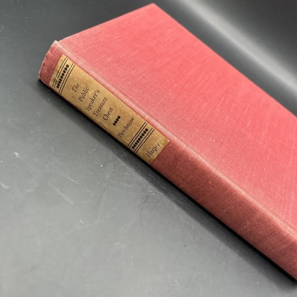 The Public Speakers Treasure Chest by Herbert V Prochnow 1942 Hardcover